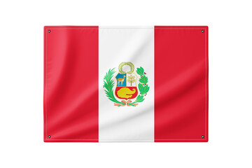 Fototapeta premium Flag of Peru