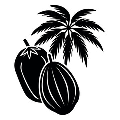 Medjool-date-silhouette-illustration.