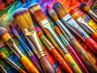 Oil Painting Brushes Photoshop Realistic Digital Art