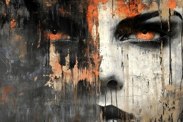 Low mood. Metaphorical financial problems feelings of a loss of pleasure or interest. Financial problems - cause of depression: abstract image of mental state. Loss and grief. Mental breakdo.