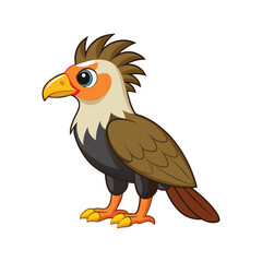  Bright Crested Caracara Bird Artwork