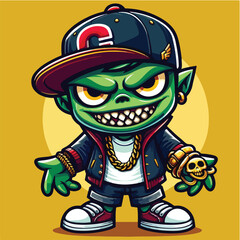 Undead Swagger: The Cool Zombie in Streetwear