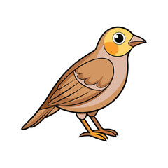  Vivid Desert Lark Bird Design