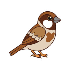  Stunning Eurasian Tree Sparrow Nature Illustration