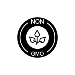 NON GMO Icon Vector