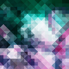 Obraz premium Colorful polygonal abstract background. Low poly effect. Polygon backdrop.
