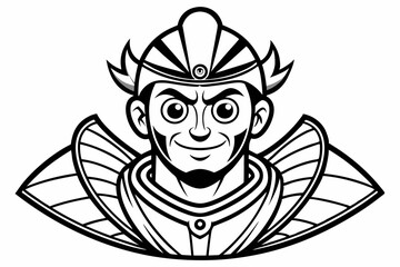 coloring book black vector