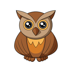  Stunning Long-eared Owl Bird Illustration