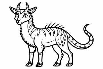 coloring page black vector