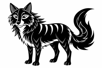 coloring page black vector