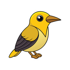  Charming Yellow-faced Honeyeater Bird Artwork