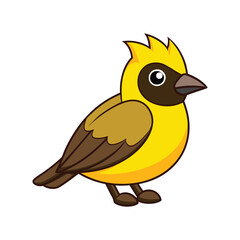 Obraz premium Charming Yellow-vented Bulbul Bird Artwork