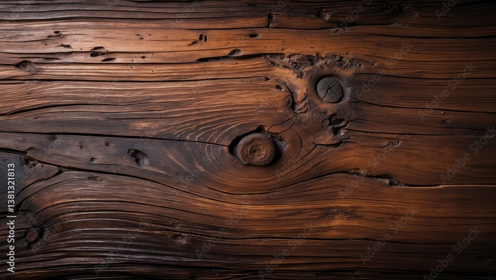 Poster rustic wood texture used as a background. light surface with a pattern.