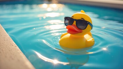 rubber duck in nature