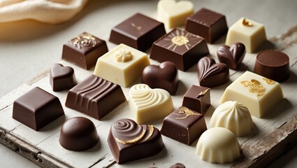 European artisan chocolate provides a sensory experience of rich flavors and velvety textures. Each piece reflects centuries-old techniques and a commitment to quality.