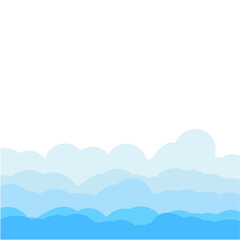 blue sky with clouds