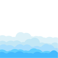 blue sky with clouds