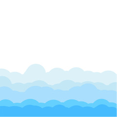 blue sky with clouds