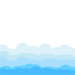 blue sky with clouds