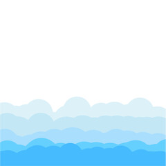 blue sky with clouds