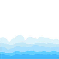 blue sky with clouds