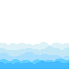 blue sky with clouds