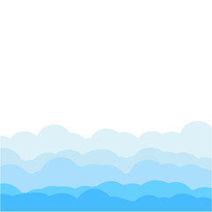 blue sky with clouds