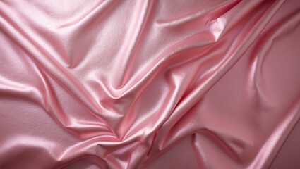 Obraz premium Elegant pink and rose gold foil background featuring a metallic plate texture with glitter wallpaper. Surface details include metal copper texture. Metallic backdrop design.