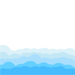 Obraz premium blue sky with clouds