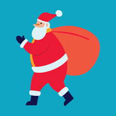 santa claus vector illustration