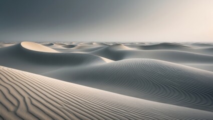 Monochrome Sand Dunes