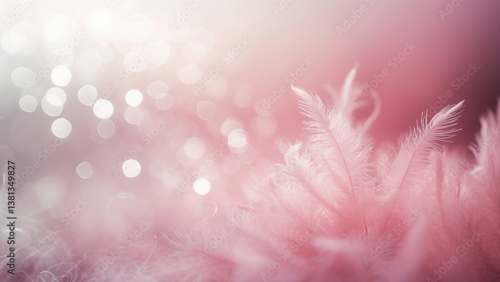 Poster bokeh illumination and backdrop