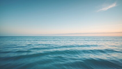 Obraz premium Blue water abstract background of a seascape.