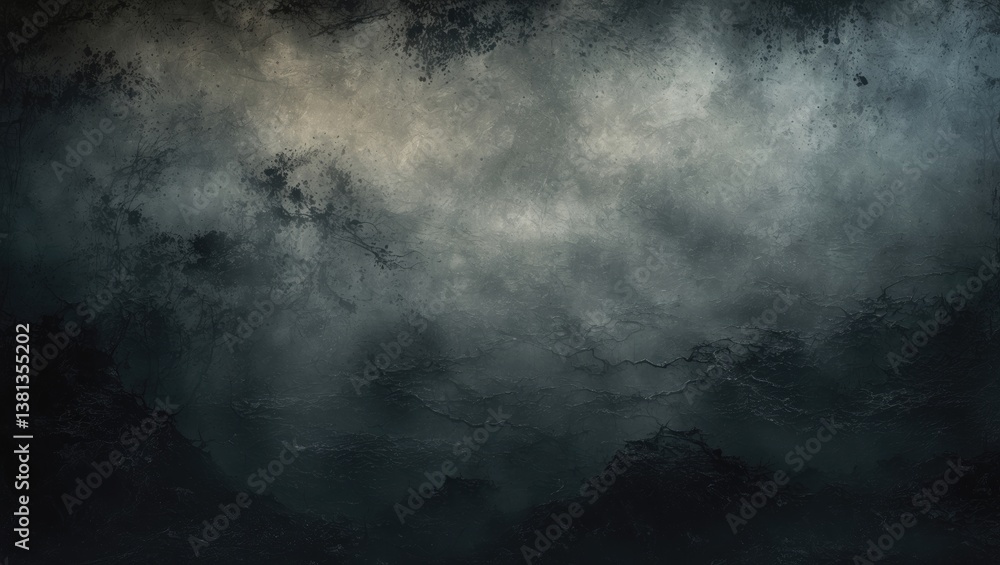 Aufkleber grunge dark textured background with a grainy and scratched appearance.