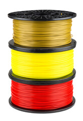 Three filaments for 3d print