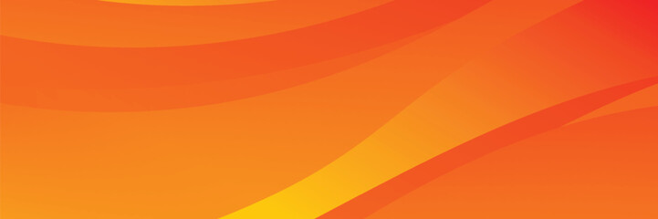 abstract orange background with dynamic waves layer