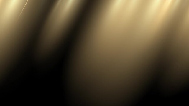 Loop sun light golden flare light effect on a black background. Sun light shine light effect seamless loop animation