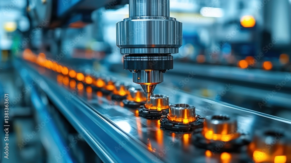 Poster automated manufacturing process: precision engineering in action