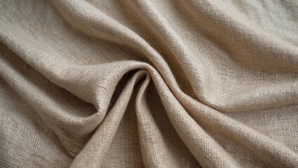 Natural burlap texture. Linen canvas surface for the background. Background template for design purposes.
