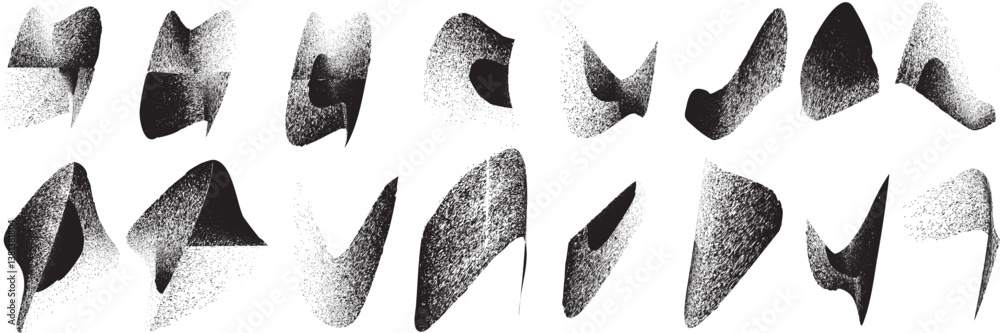 Aufkleber sprayed black spiral line .graffiti art design . noise dispersion grungy wavy logo . spray effect .g