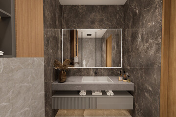 Modern bathroom