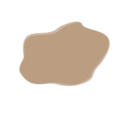 abstrack brown shape graphic design