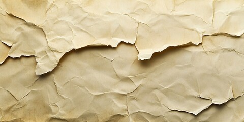 Aged, Crinkled Paper Texture
