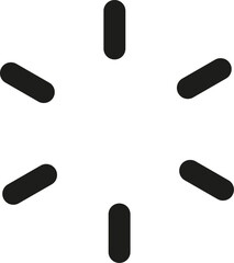 Abstract geometric minimalist simple drawing element