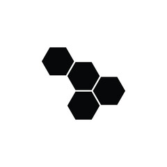Fototapeta premium Beehive icon, symbolizing nature, productivity, and the sweet essence of honey and bees.