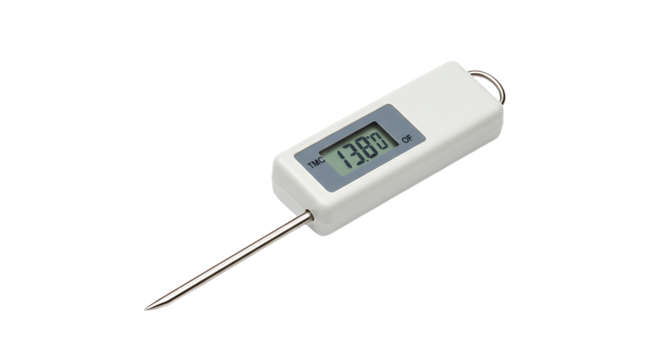 Using a Digital Food Thermometer to Measure Accurate Cooking Temperatures