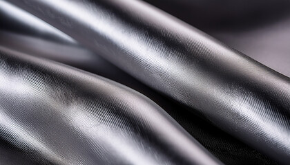 Silver silk fabric background
