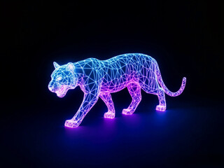 neon tiger