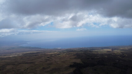 Hawaiian Island Aerial