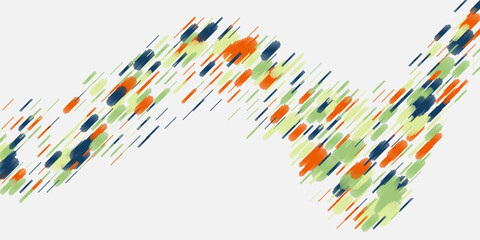 Fototapeta premium Dark Silver, Gray vector cover in polygonal style. Modern abstract illustration with colorful triangles. Pattern for commercials.